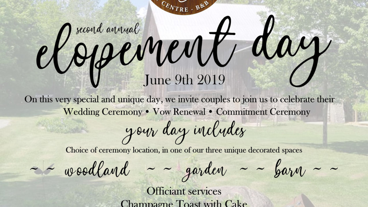 2nd Annual Elopement Day