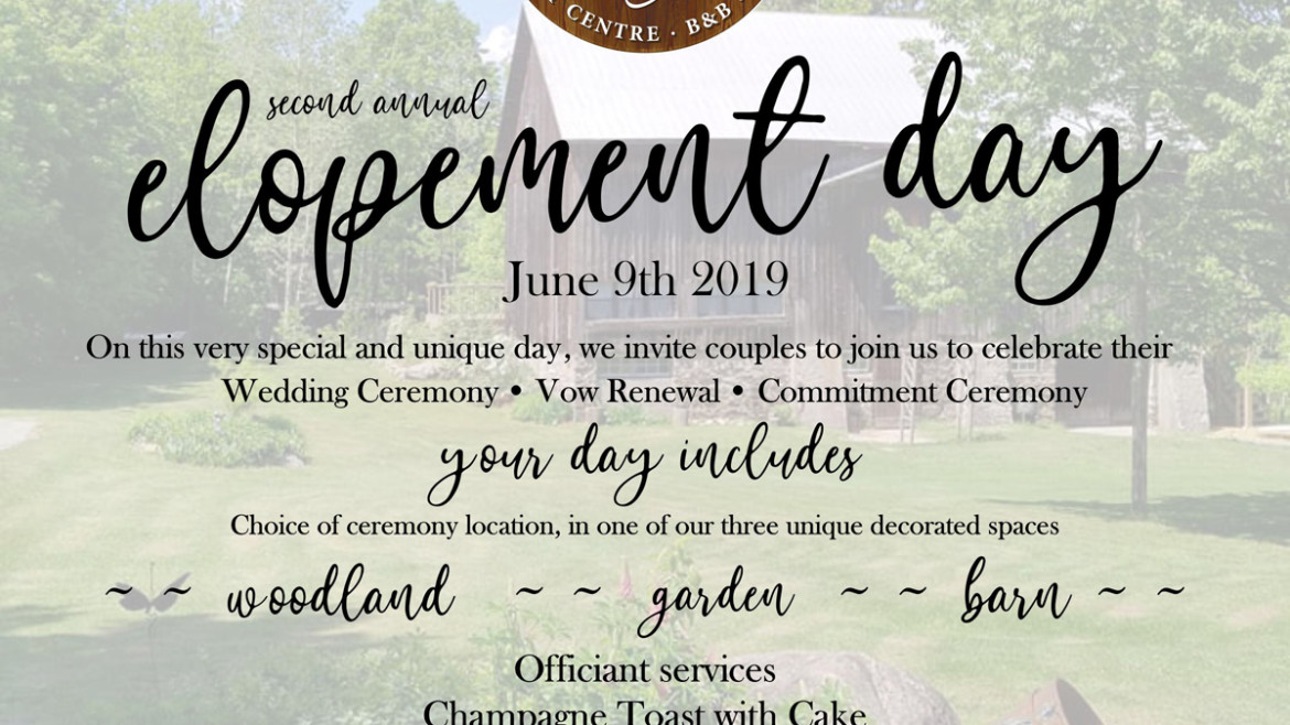  2nd Annual Elopement Day